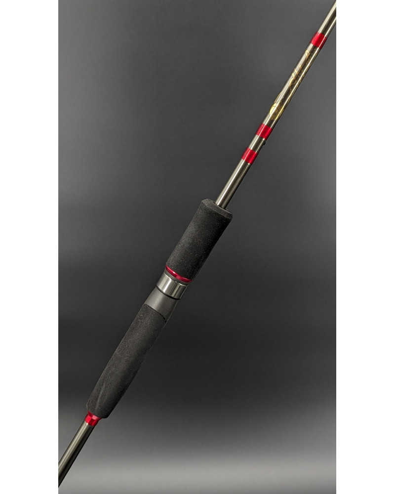 Canne à Pêche Slow Pitch Falcon BLACK PHANTOM VERTICAL BALL Acid 190 CM