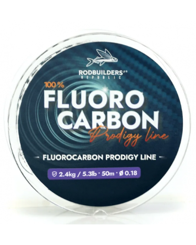 Bobine de fluorocarbone Prodigy Rodbuilders Republic 50 mètres
