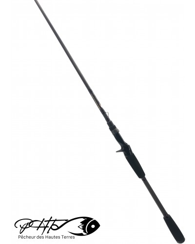 Canne Sharpshooting 2m au complet, blank Northfork Composites et anneaux Fuji Sic en montage casting spiral