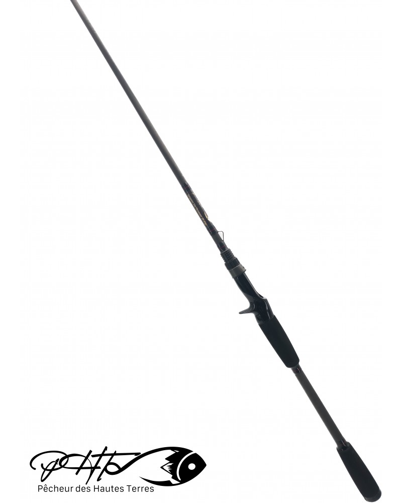 Canne Sharpshooting 2m au complet, blank Northfork Composites et anneaux Fuji Sic en montage casting spiral