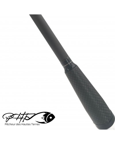 Finitions et ligatures de la canne artisanale haut de gamme 3-15g, pêche à gratter